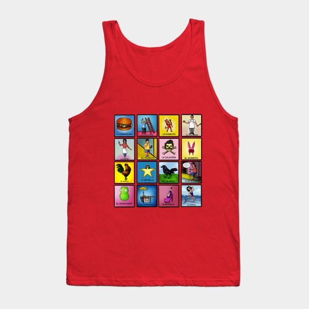 LoterÍa Hamburguesas Tank Top by Swag_by_Joeylukes